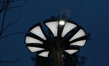 又一大型智慧路燈應(yīng)用案例，“智慧樹”亮相成都天府芙蓉園