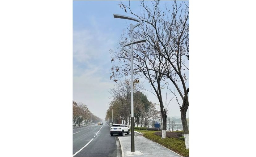 華體5G智慧路燈點(diǎn)亮南京后花園！